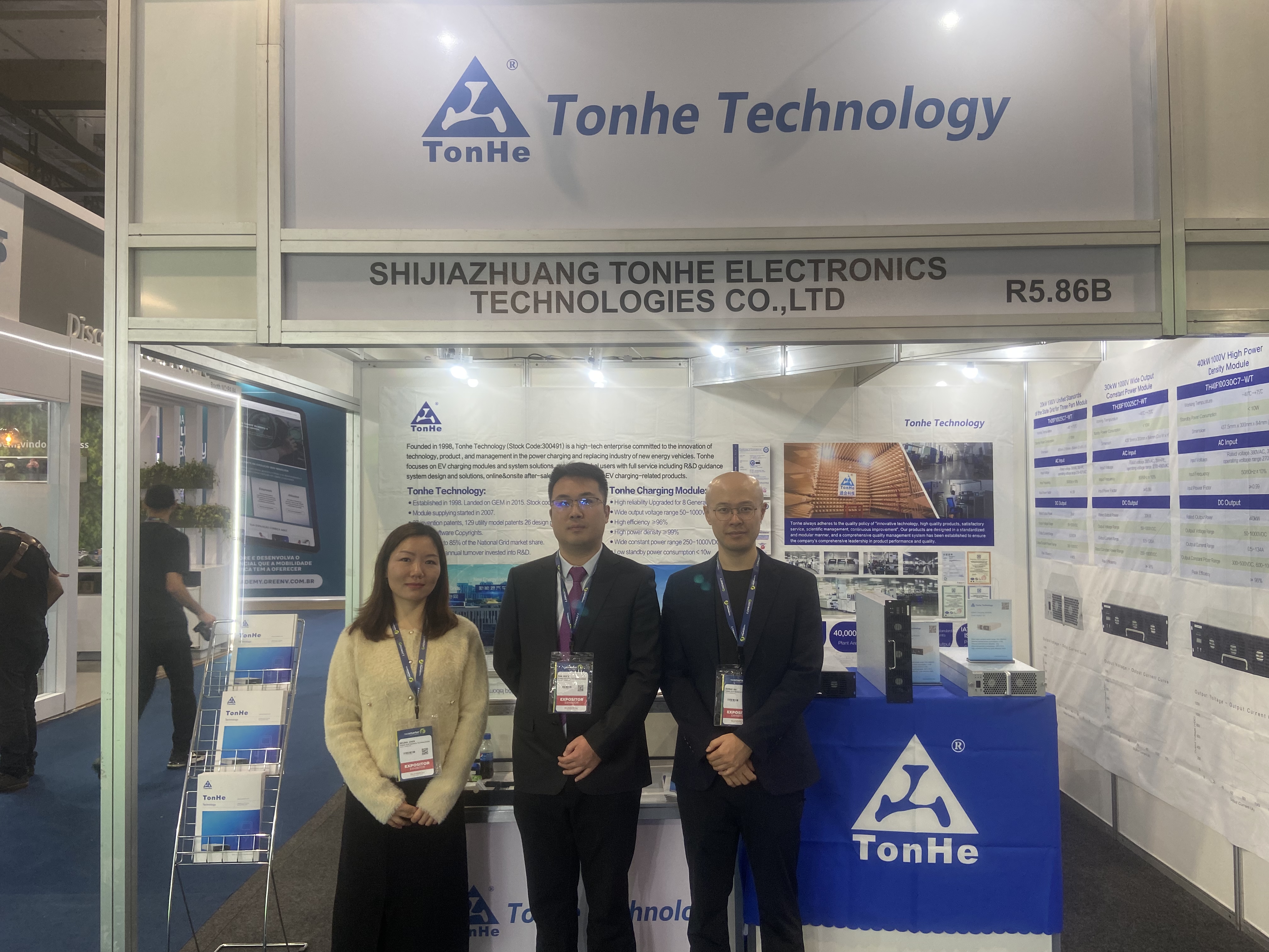 m&oacute;dulo de carregamento tonhe tech ev