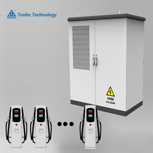 Solução de carregamento rápido da estação do carregador de Ev do armário rachado de 480kW