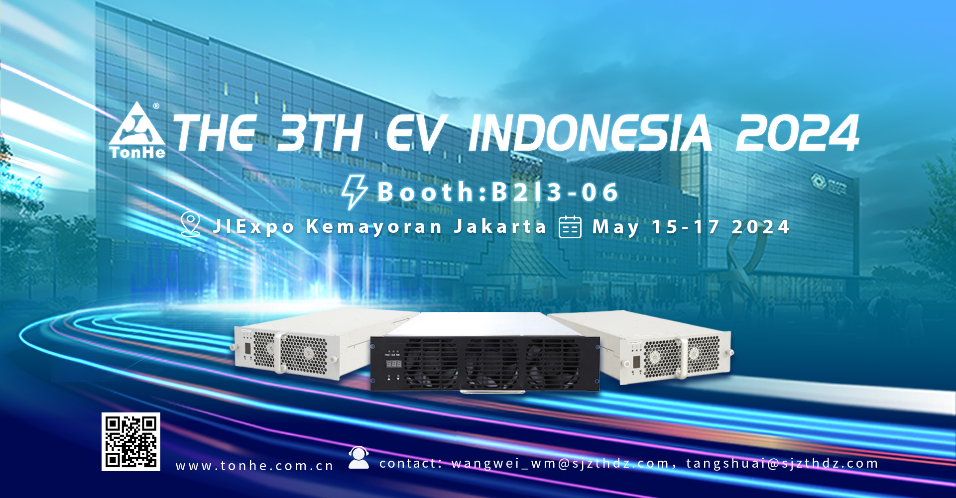 Tecnologia Tonhe no EV Indonesia 2024