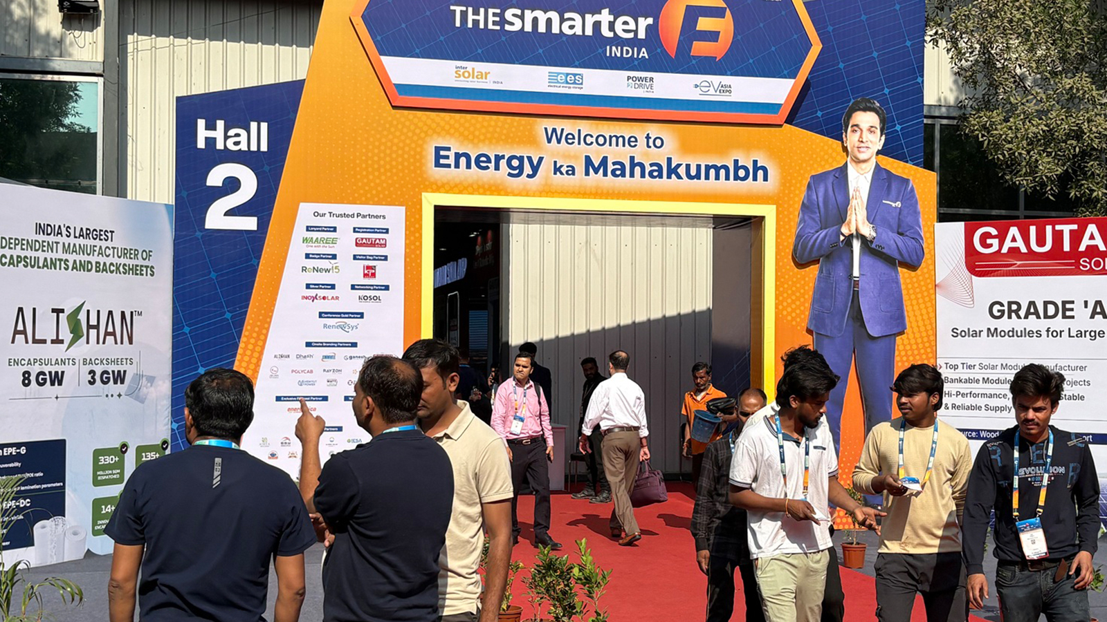 A Tonhe Technology teve o prazer de expor no The smarter E India 2026 (2)