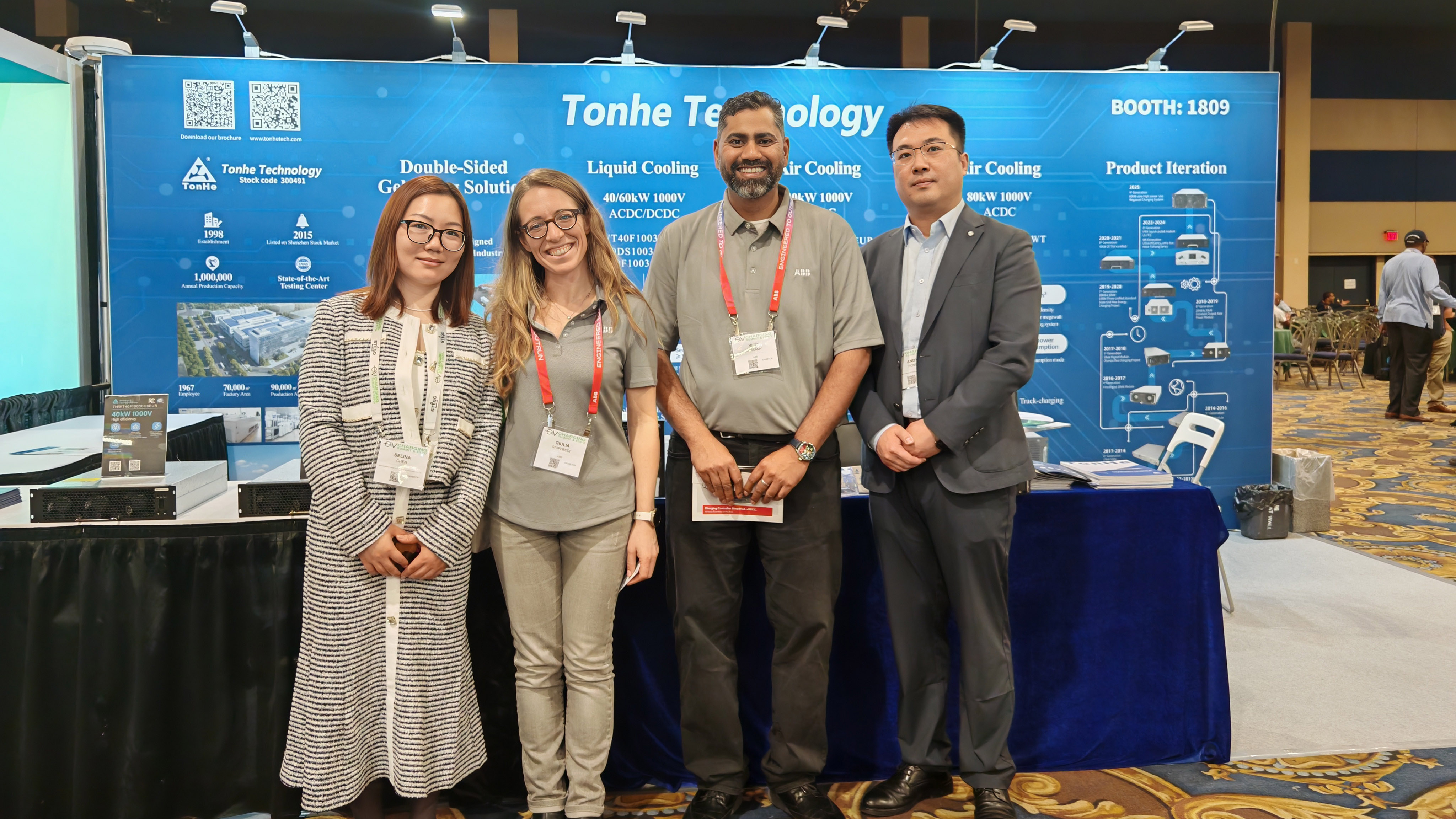 Tonhe apresenta no 5&ordm; EVCS 2026, capacitando o ecossistema de carregamento e armazenamento de energia de ve&iacute;culos el&eacute;tricos da Am&eacute;rica do Norte (2)